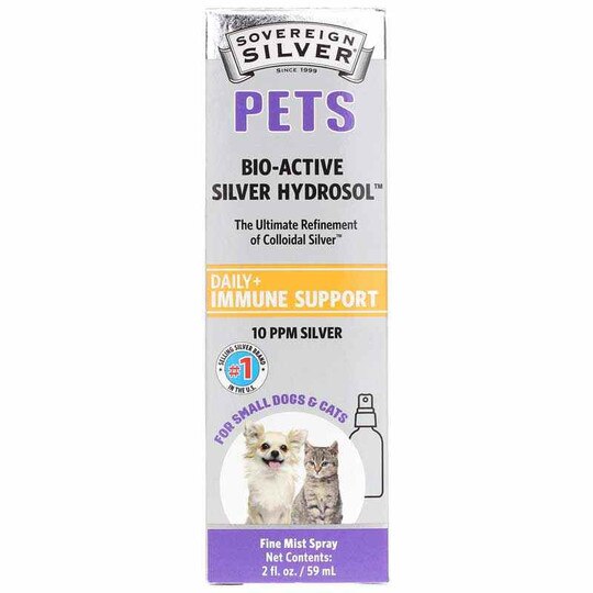 BioActive Silver for Pets Fine Mist Spray, Sovereign Silver